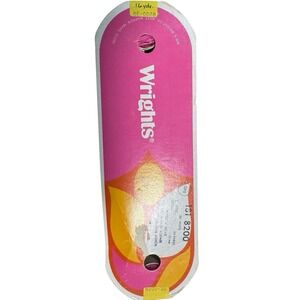 16 Yard Spool‎ of Vintage 1970s Wrights Lace Trim Delicate 1/2" New In Sleeve